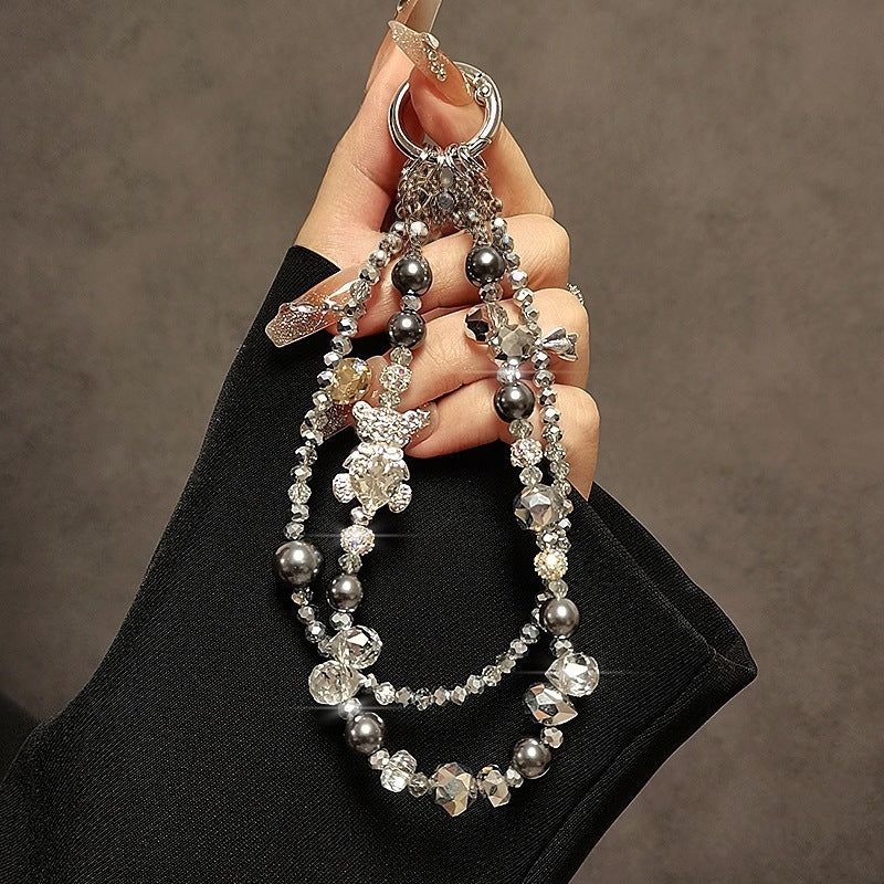 Elegant Beaded Charm Eyewear Strap Kalsten