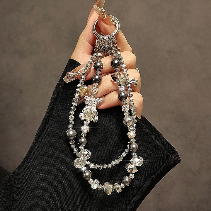 Elegant Beaded Charm Eyewear Strap Kalsten