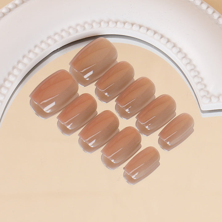 Premium Glossy Almond-Shaped Press-On Nails Kalsten 1789388672