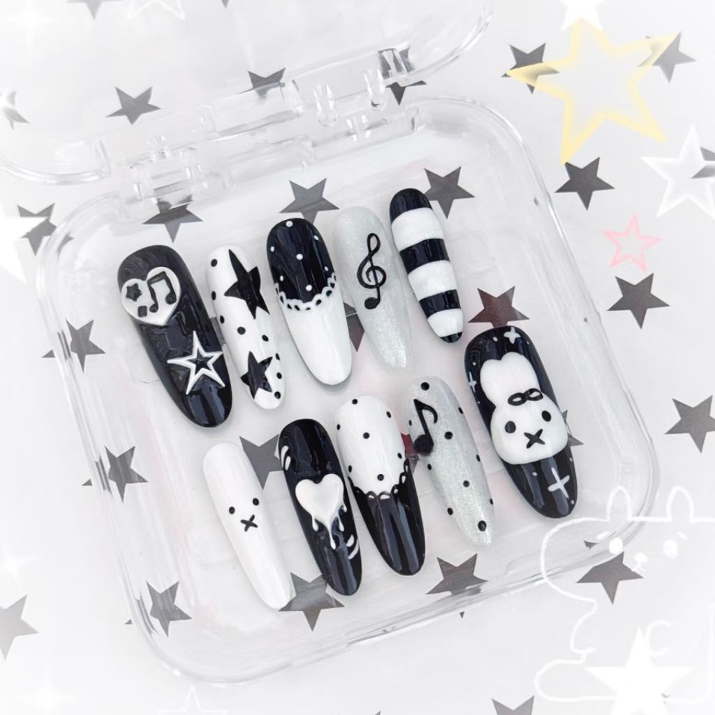 Artistic Stiletto Nail Set Kalsten