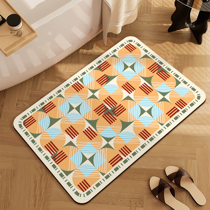 Decorative Bath Mat Kalsten