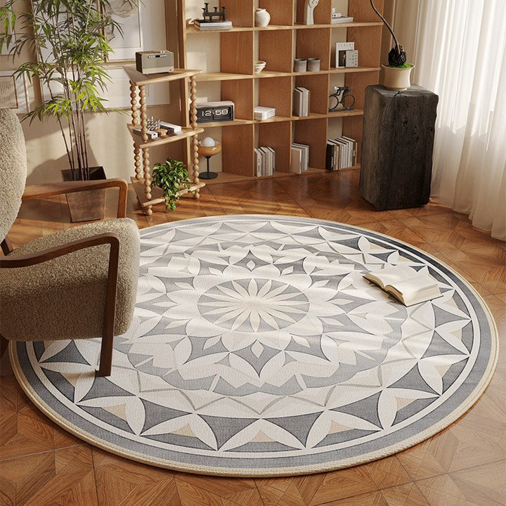 Modern Geometric Pattern Area Rug for Home