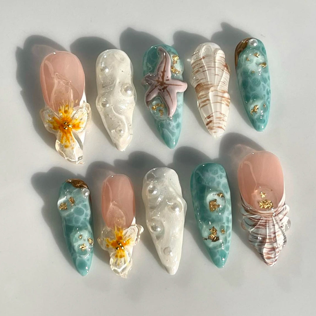 Thematic Artisan Press-On Nail Set Kalsten