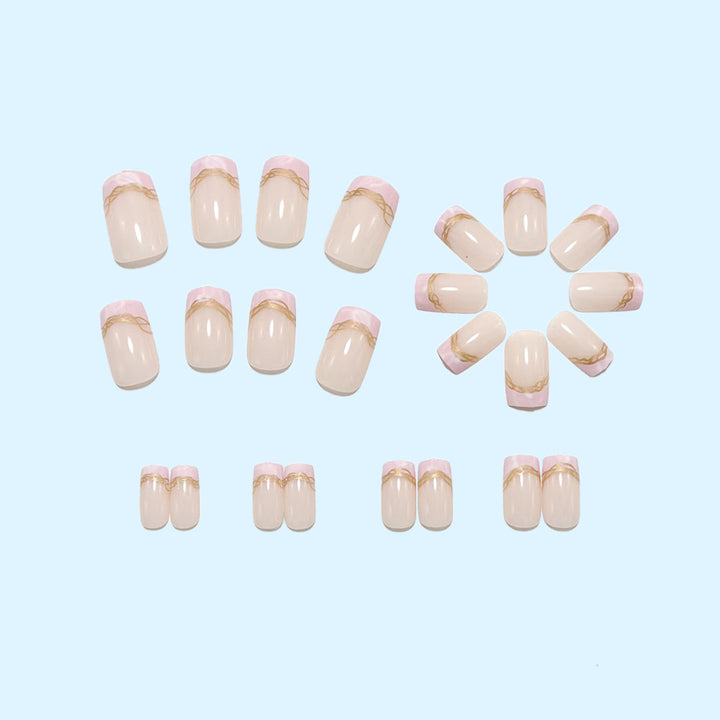 Luxury glamour design artificial nails Kalsten