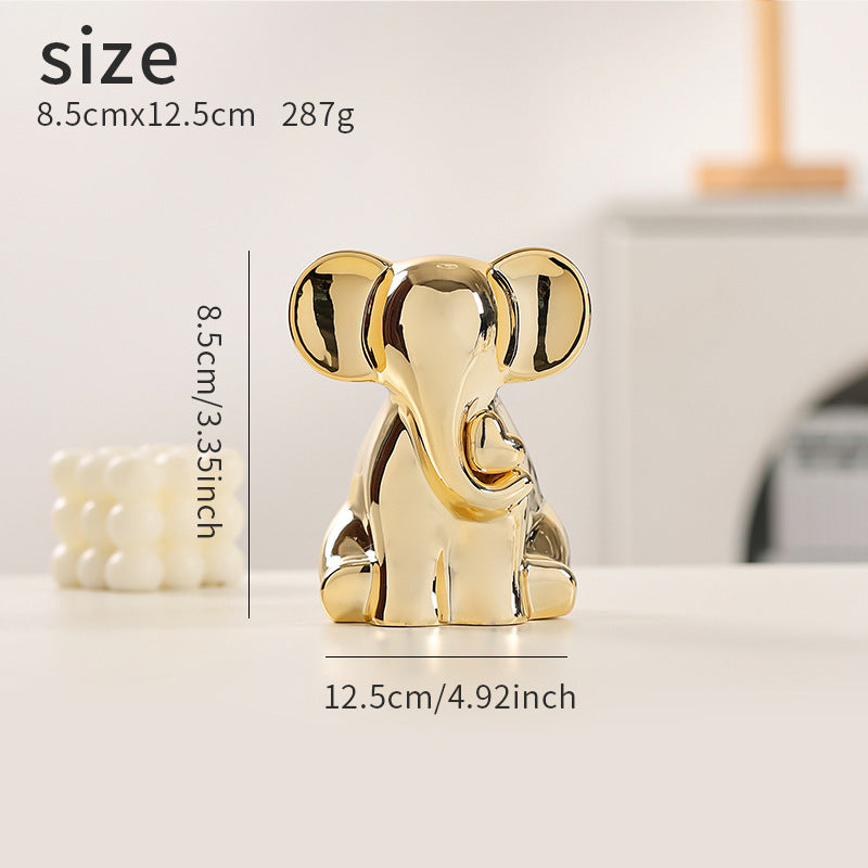 Decorative Elephant Figurine Kalsten