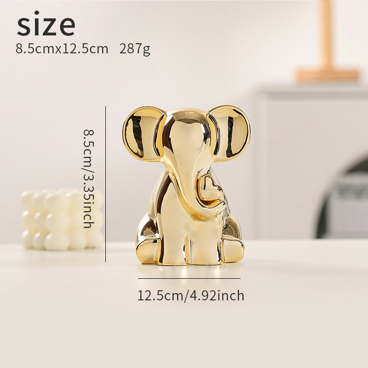 Decorative Elephant Figurine Kalsten