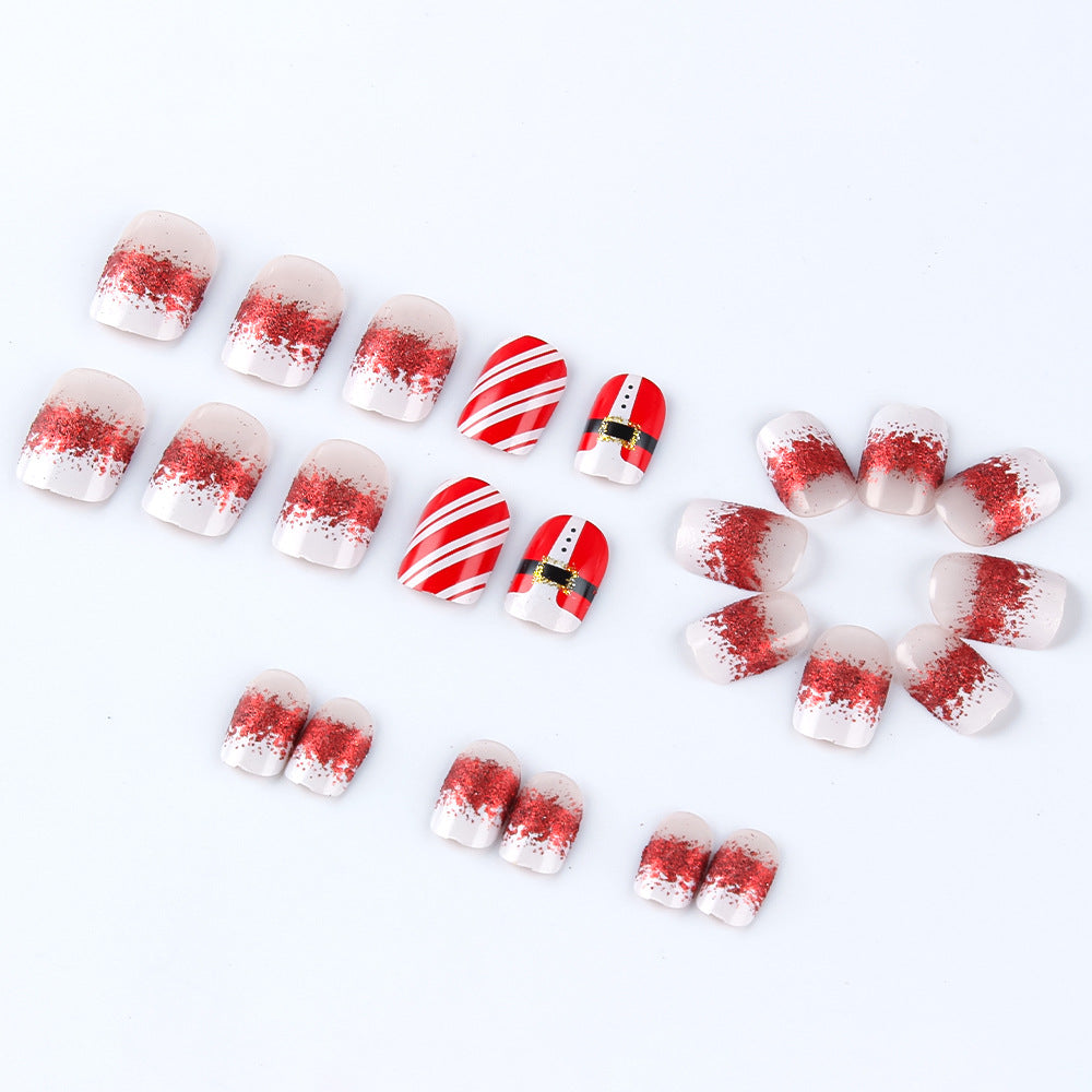 Festive Holiday Themed Nail Art Set Kalsten