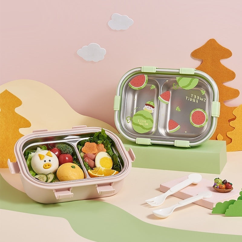 Fun-Themed Multi-Section Food Storage Container