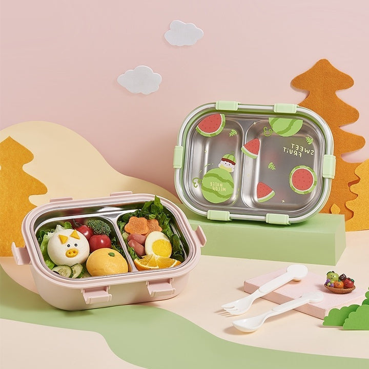 Fun-Themed Multi-Section Food Storage Container