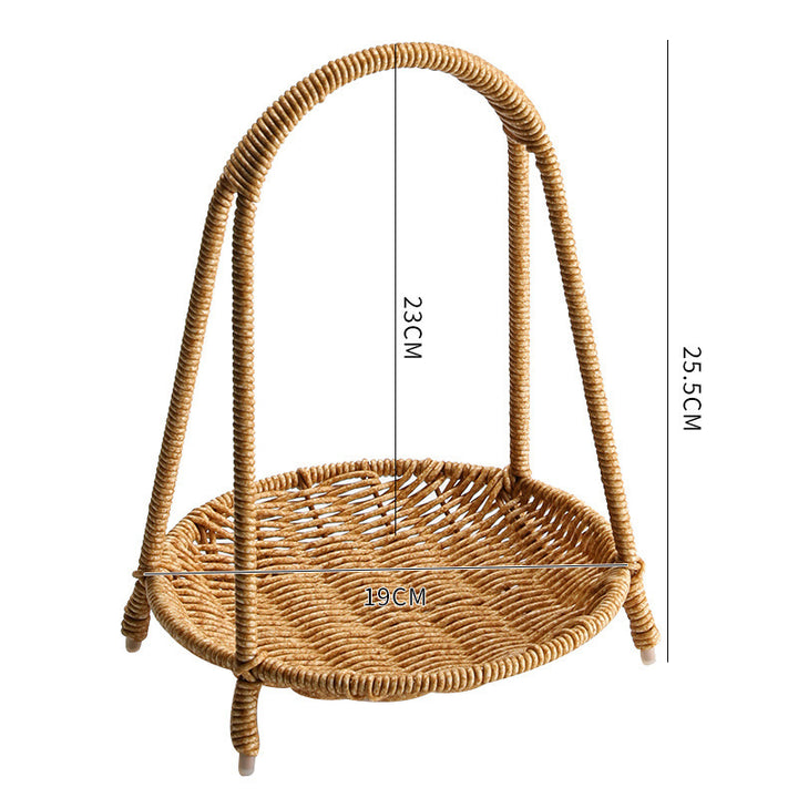 Handcrafted Woven Serving Basket Kalsten