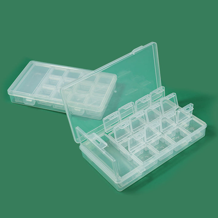 Transparent Multi-Compartment Craft Storage Organizer Kalsten