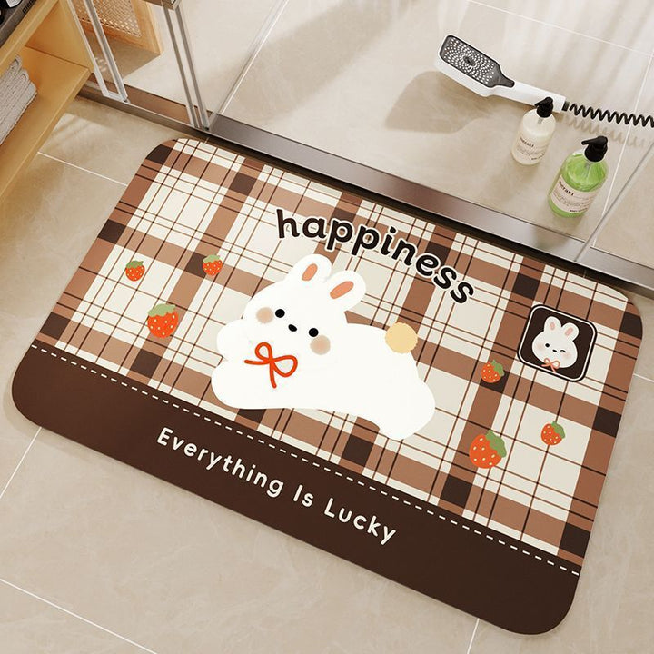 Cute Cartoon Bear Bath Mat