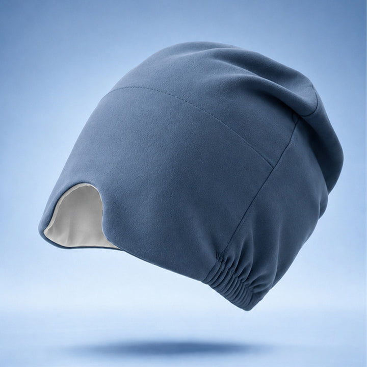Silk-Lined Anti-Frizz Sleep Bonnet with Elastic Back Kalsten