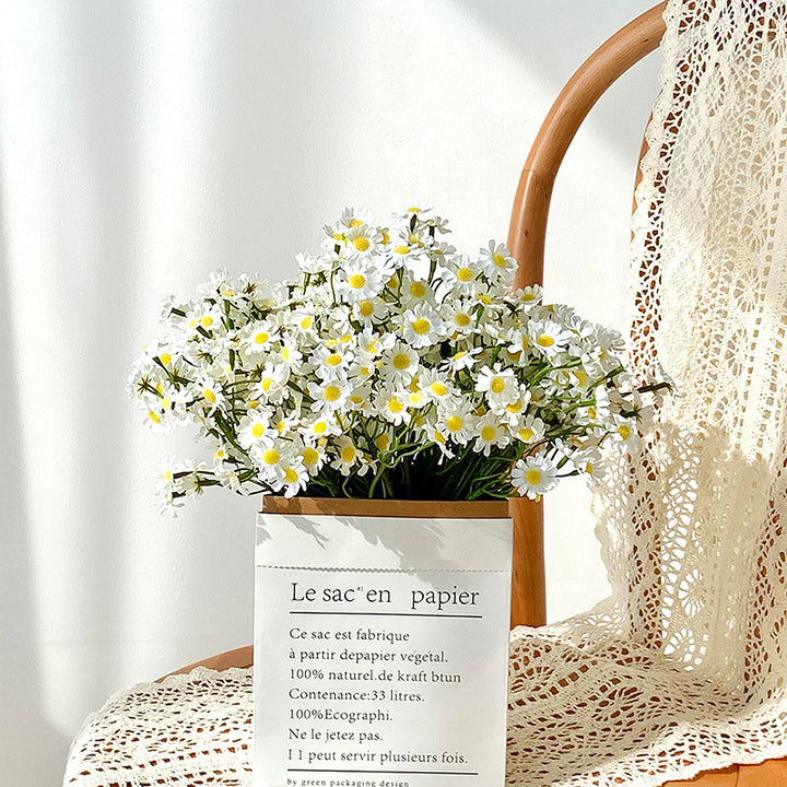 Charming Faux Daisy Bouquet