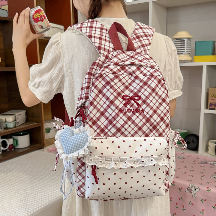 Cute Decorative Printed Backpack Kalsten