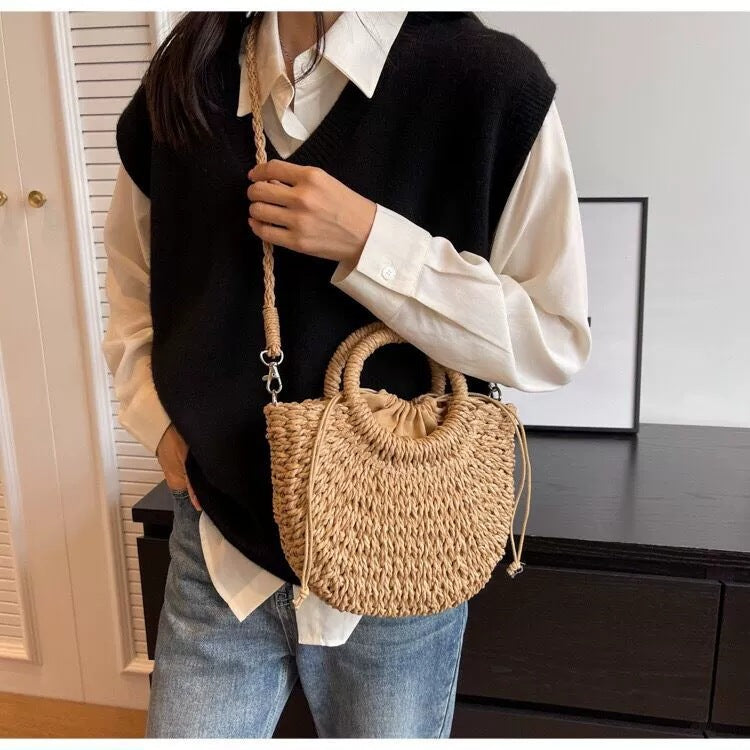 Fashionable Macrame Shoulder Bag Kalsten