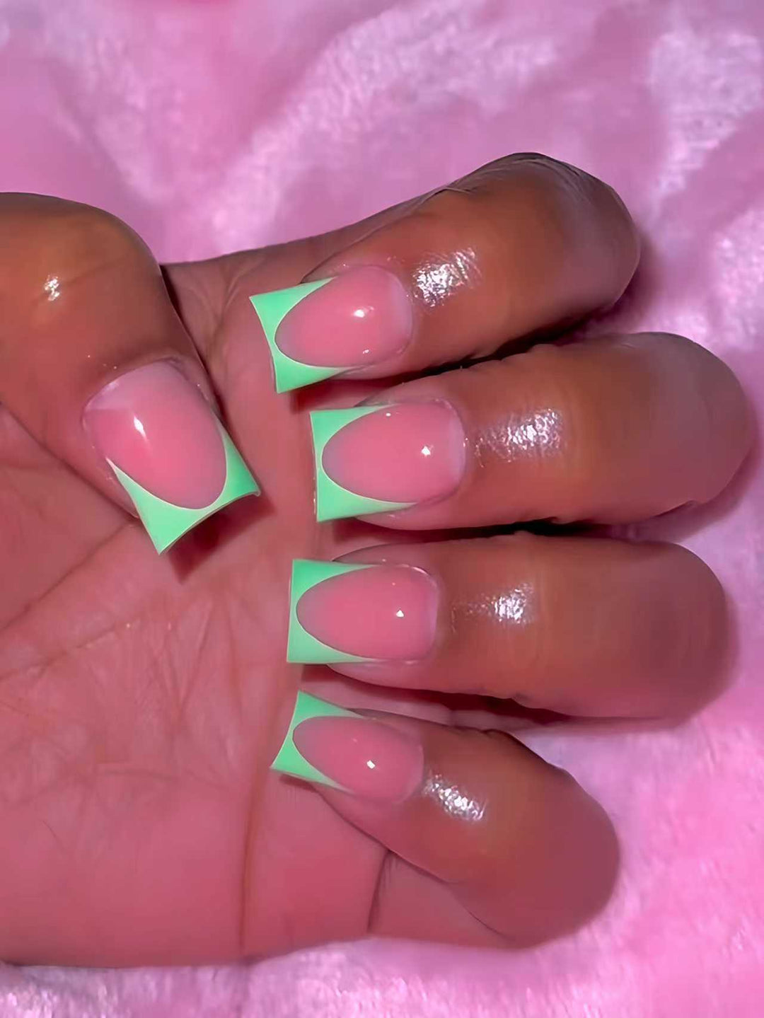 Geometric Nail Art Extensions Kalsten
