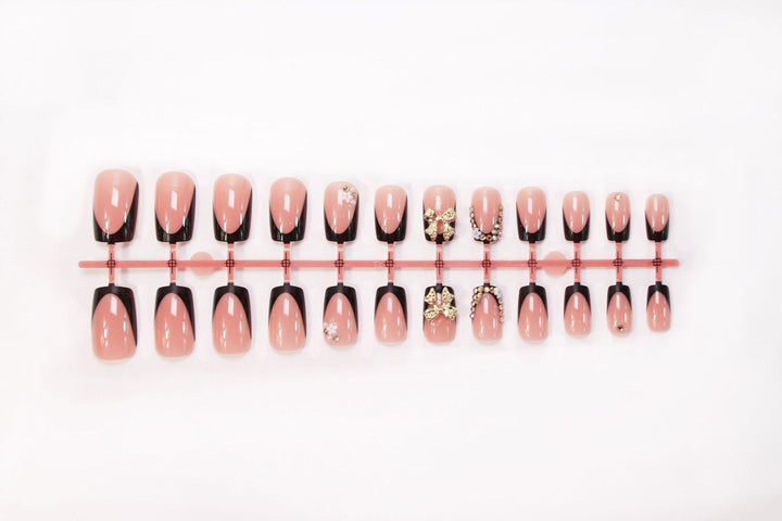 Artificial nail decorations with glamorous design Kalsten