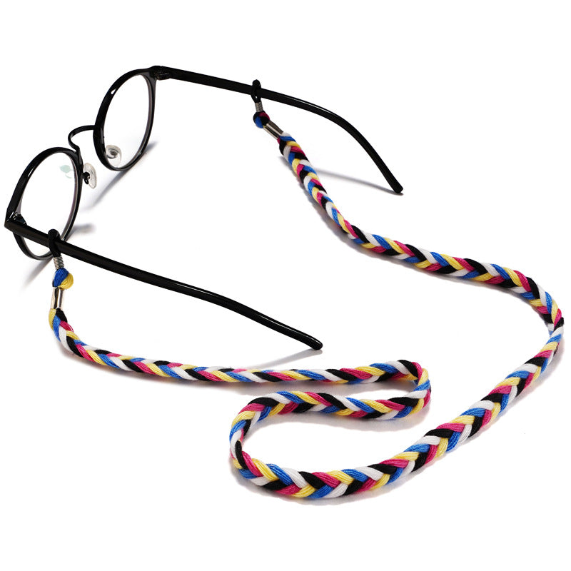 Colorful Braided Eyewear Chain Kalsten