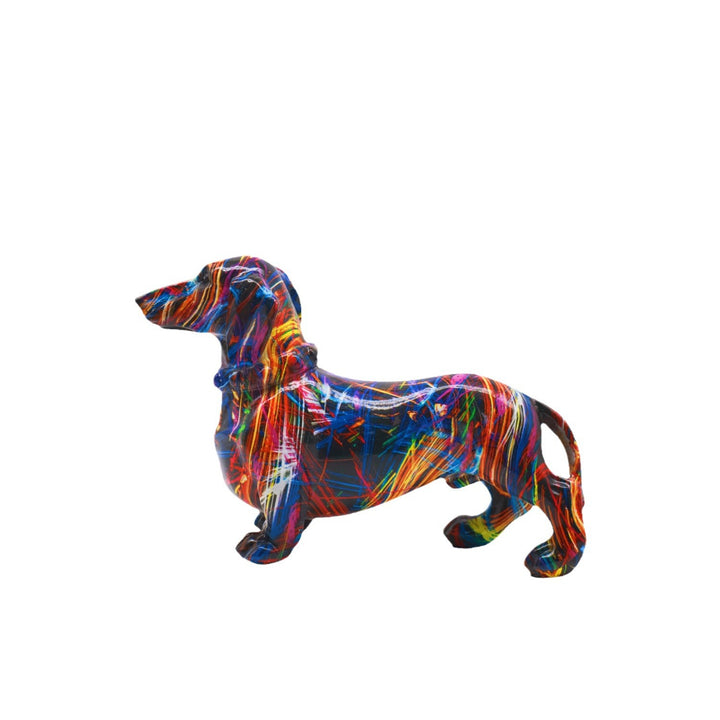 Creative decoration figure of a dachshund Kalsten