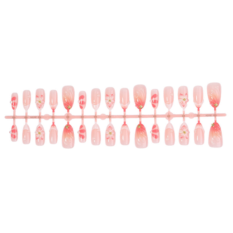 Floral Nail Art Press-On Set Kalsten