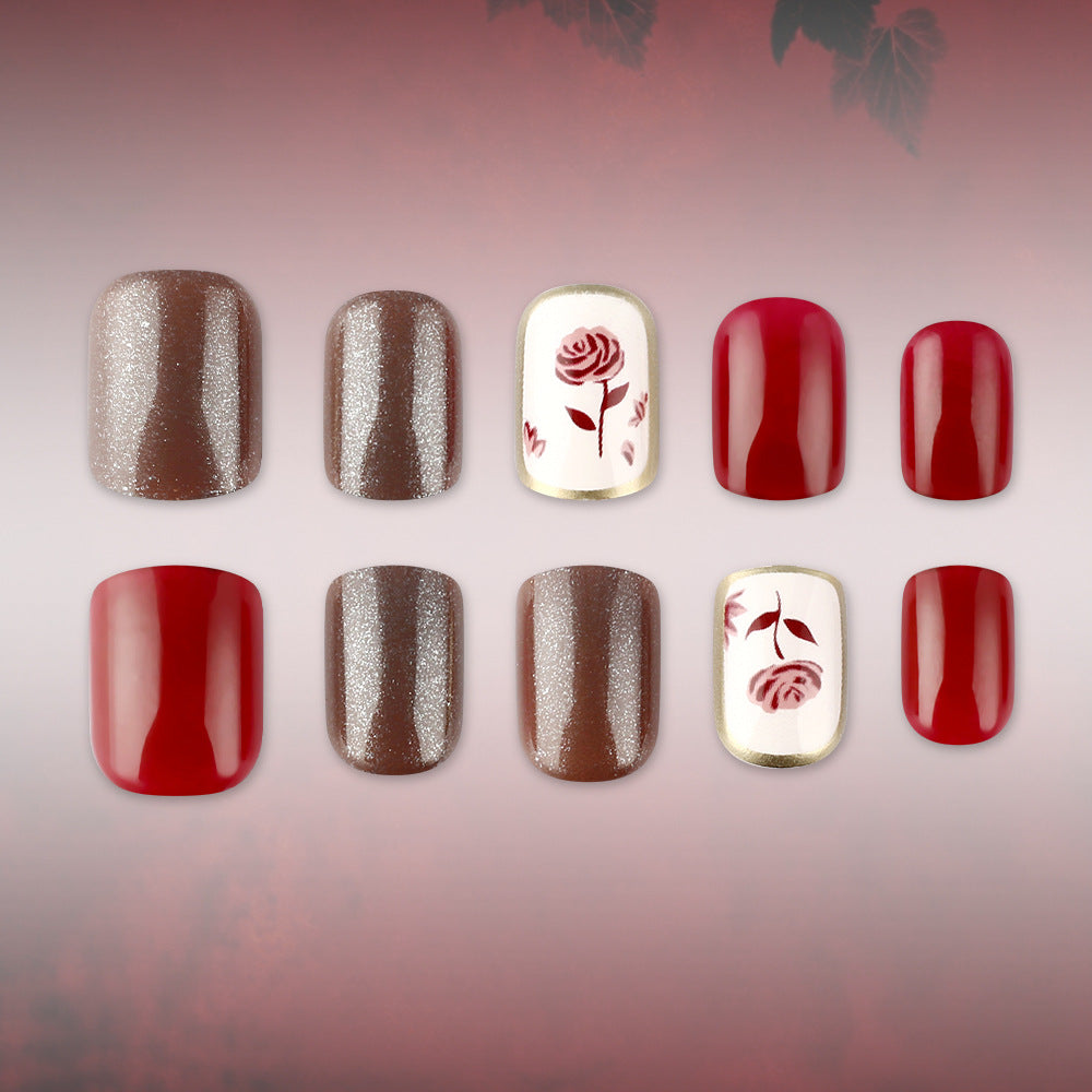 Decorative Floral Nail Art Kalsten