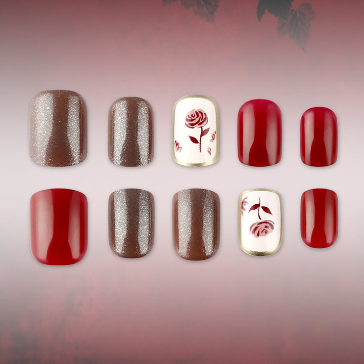 Decorative Floral Nail Art Kalsten
