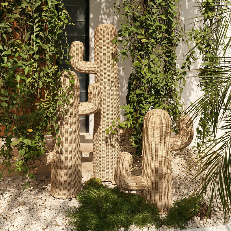 Decorative basket in the shape of a cactus Kalsten