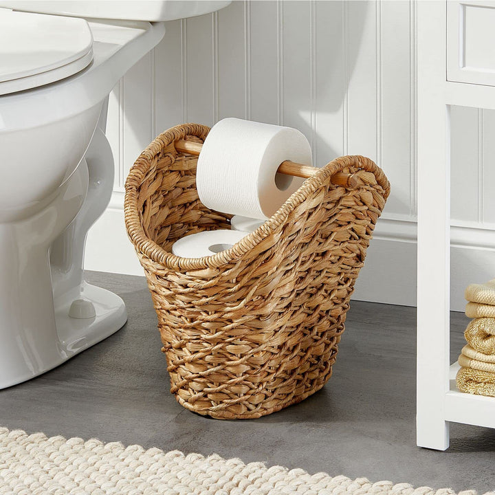 Woven Bathroom Storage Basket Kalsten