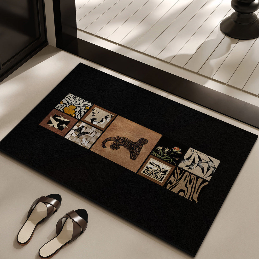 Decorative Bird Theme Rug