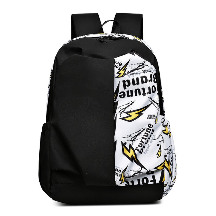 Geometric Print Durable Backpack Kalsten