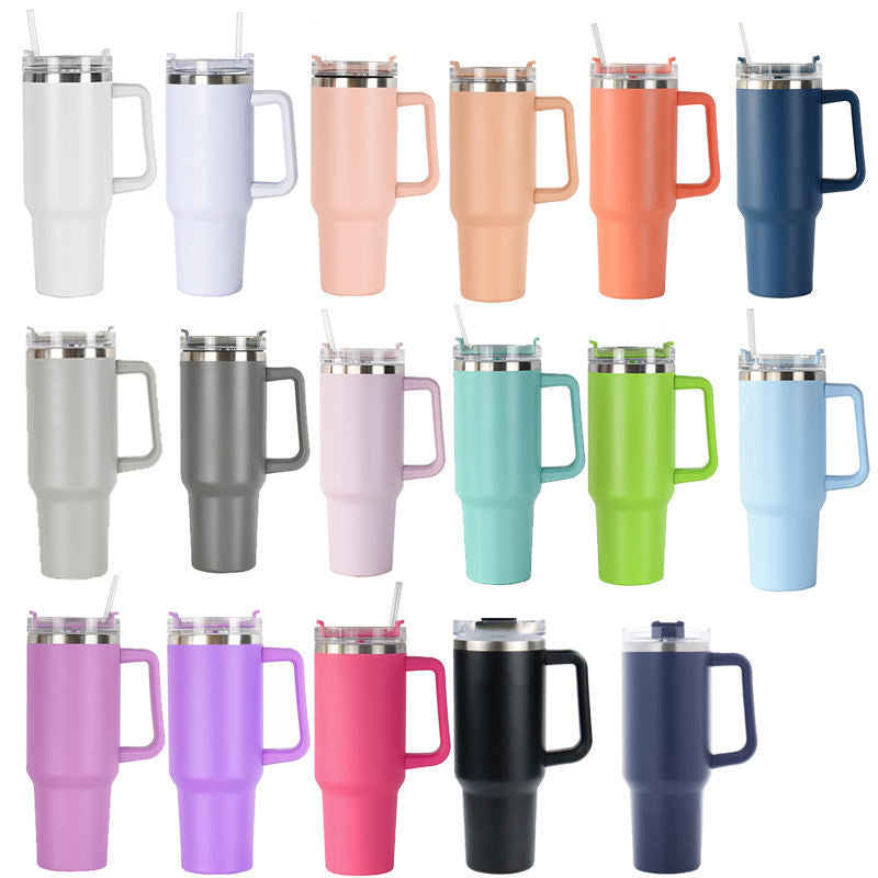 Women's insulated drinking cup with practical carrying handle Kalsten