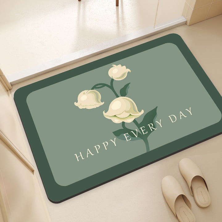 Floral-Designed Comfort Mat Kalsten