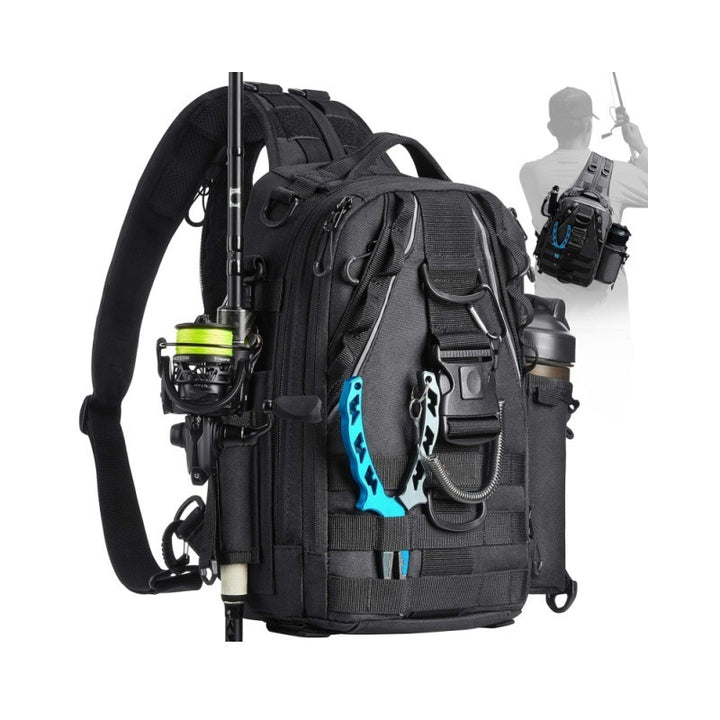 Multifunctional Fishing Backpack Bag with Integrated Accessory Compartments Kalsten