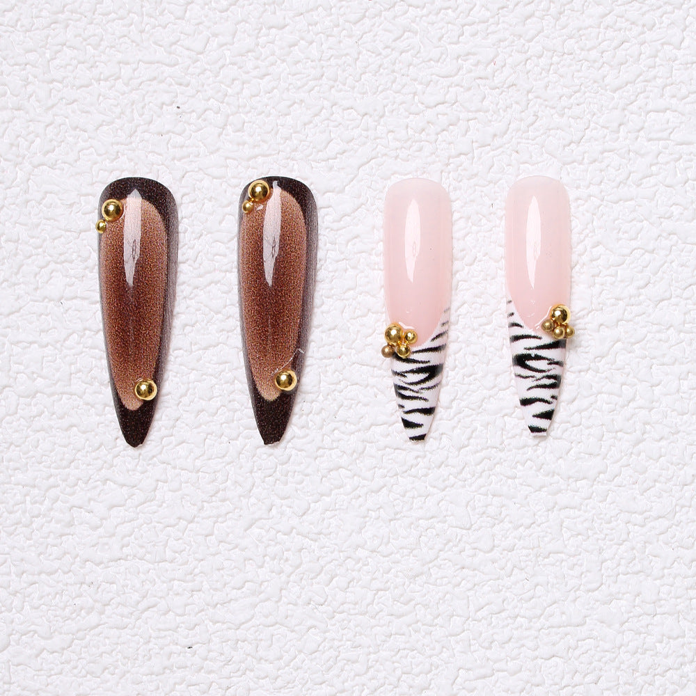 Artistic Stiletto Press-On Nails Kalsten