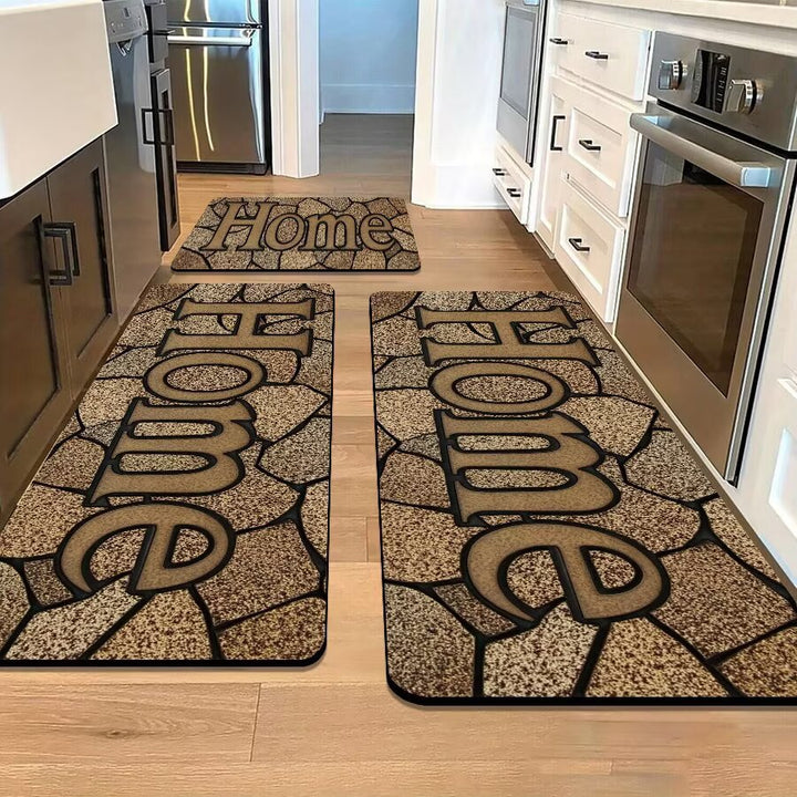 Stone-Inspired Decorative Area Mat Kalsten
