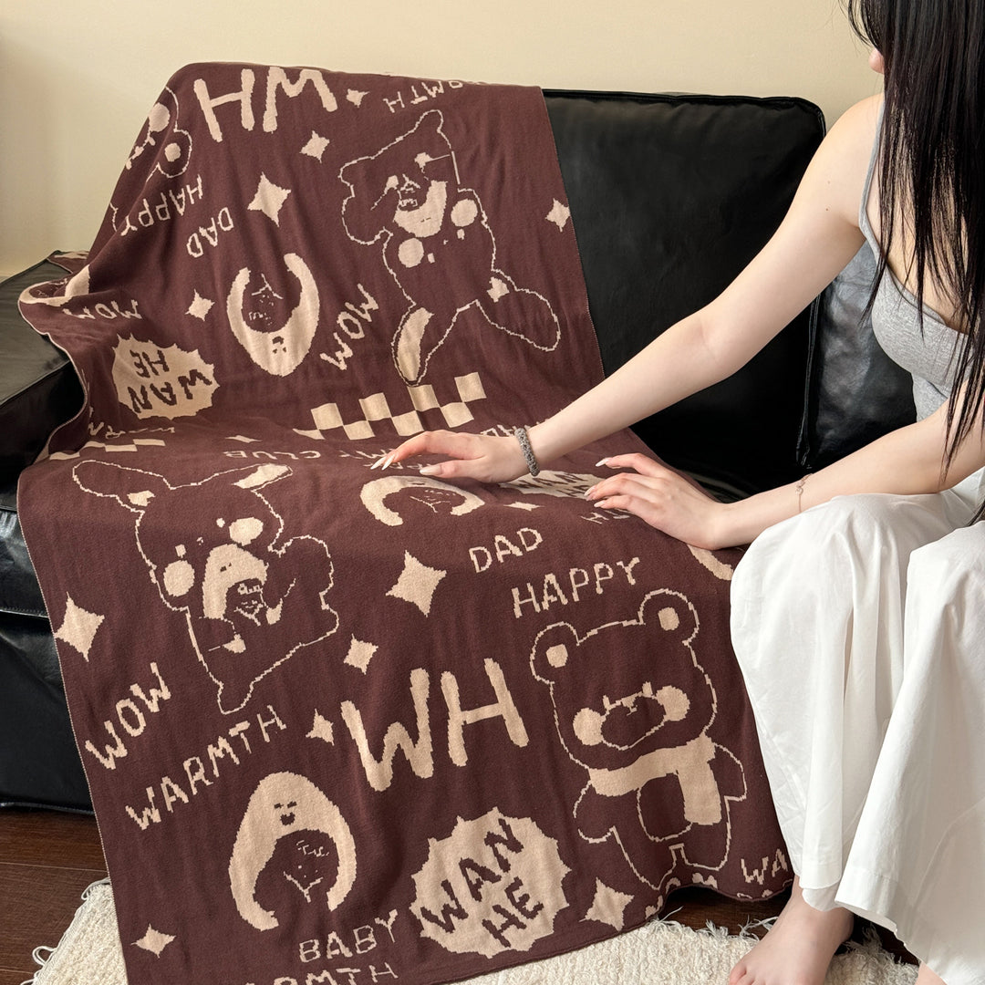Women's Floral Cozy Throw Blanket