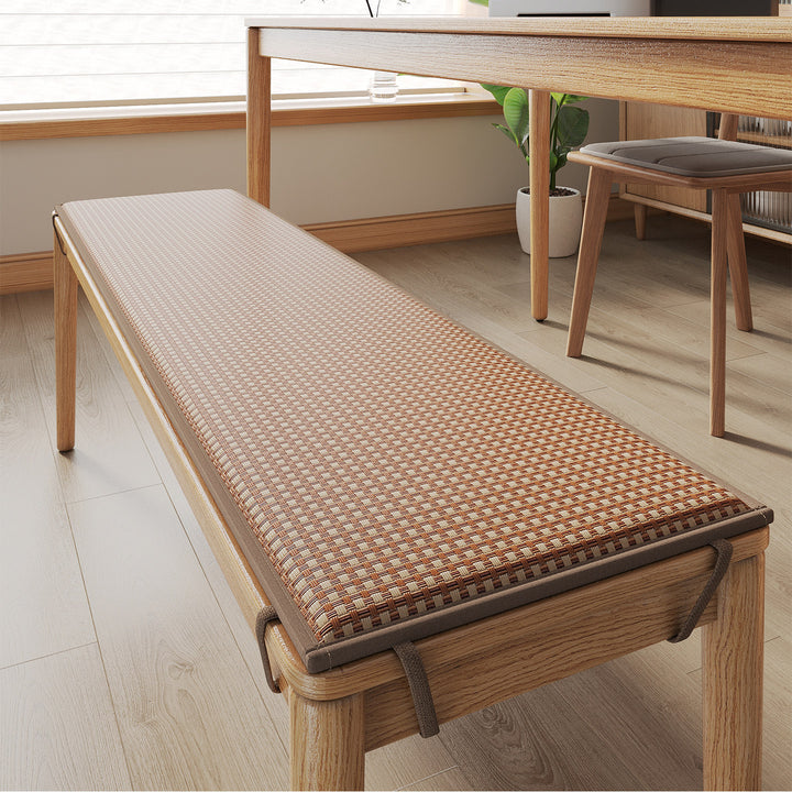 Plush Woven Bench Cushion Mat Kalsten