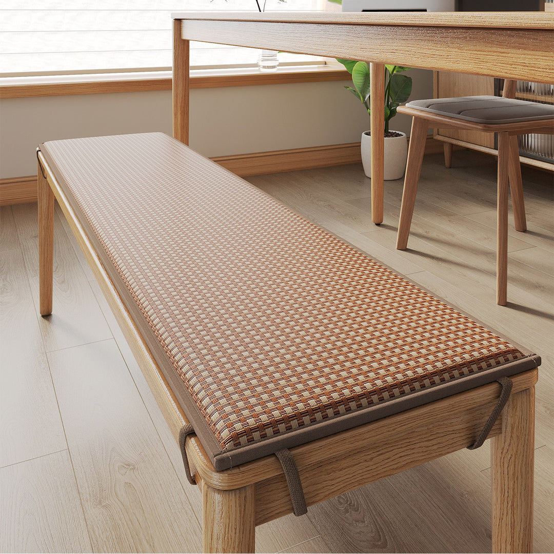 Woven Dining Bench Cushion Mat Kalsten