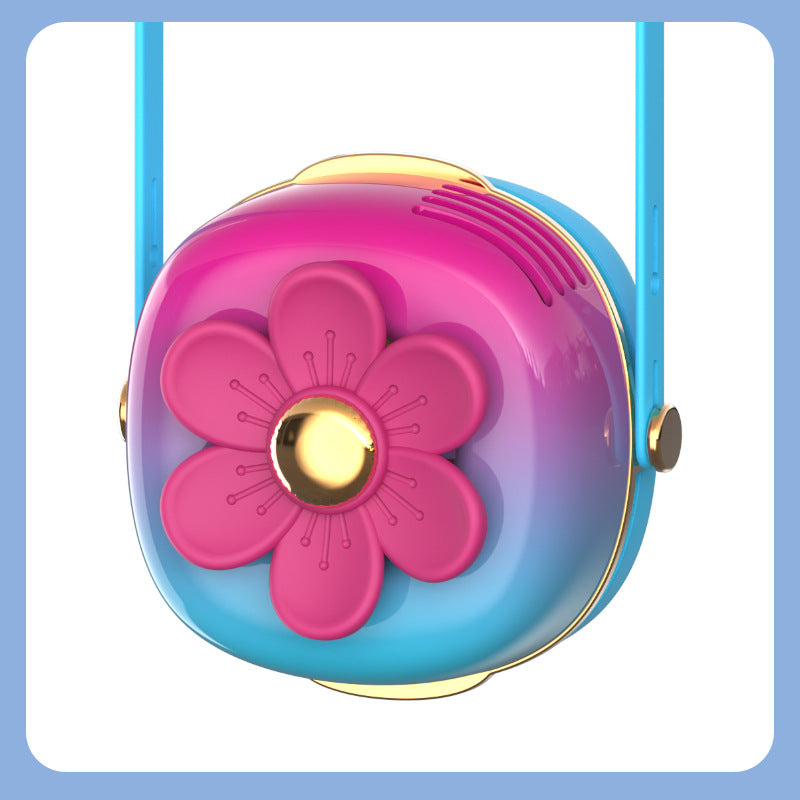 Unisex Portable Mini Fan in Creative Flower Design Kalsten