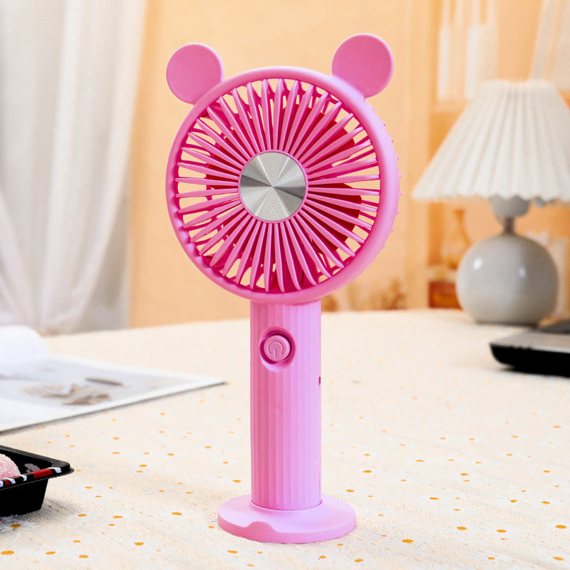 Women's Portable Mini Fan in Cute Animal Design Kalsten