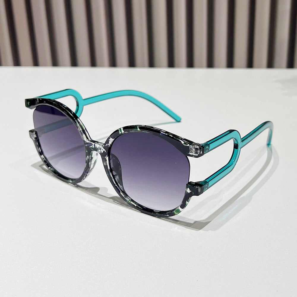 Avant-Garde Circular Frame Sunglasses Kalsten