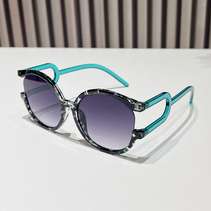 Avant-Garde Circular Frame Sunglasses Kalsten