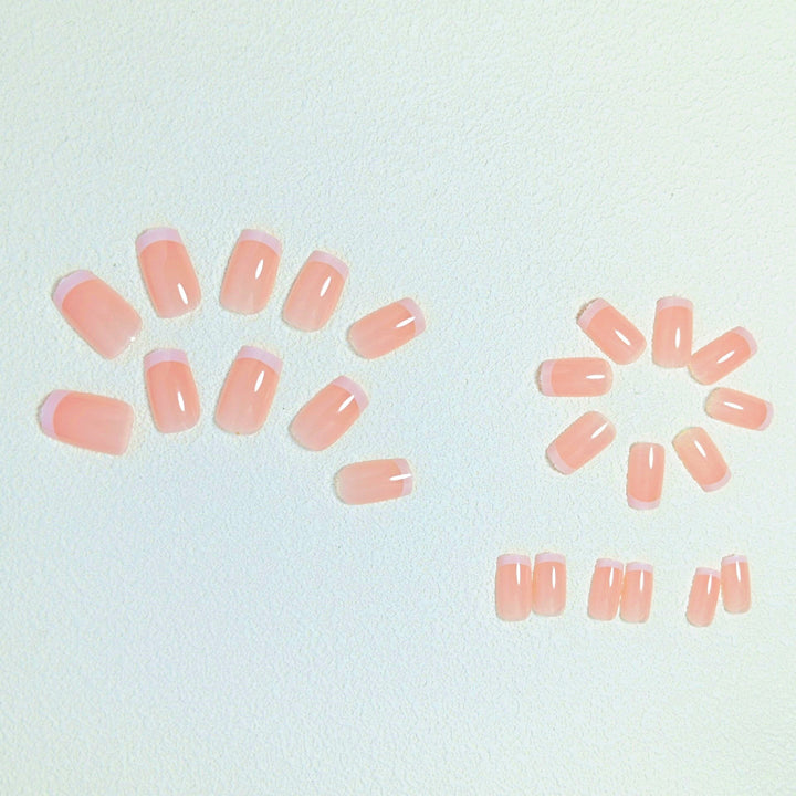 Elegant French Tip Press-On Nails Set Kalsten