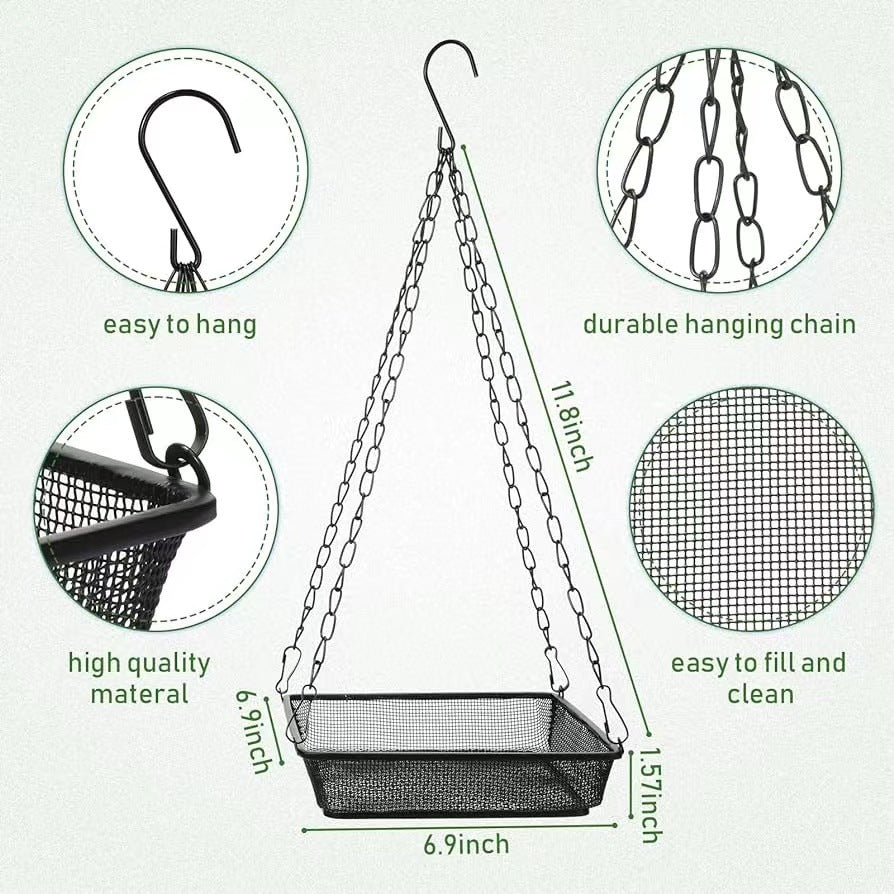 Hanging Bird Seed Feeder Kalsten
