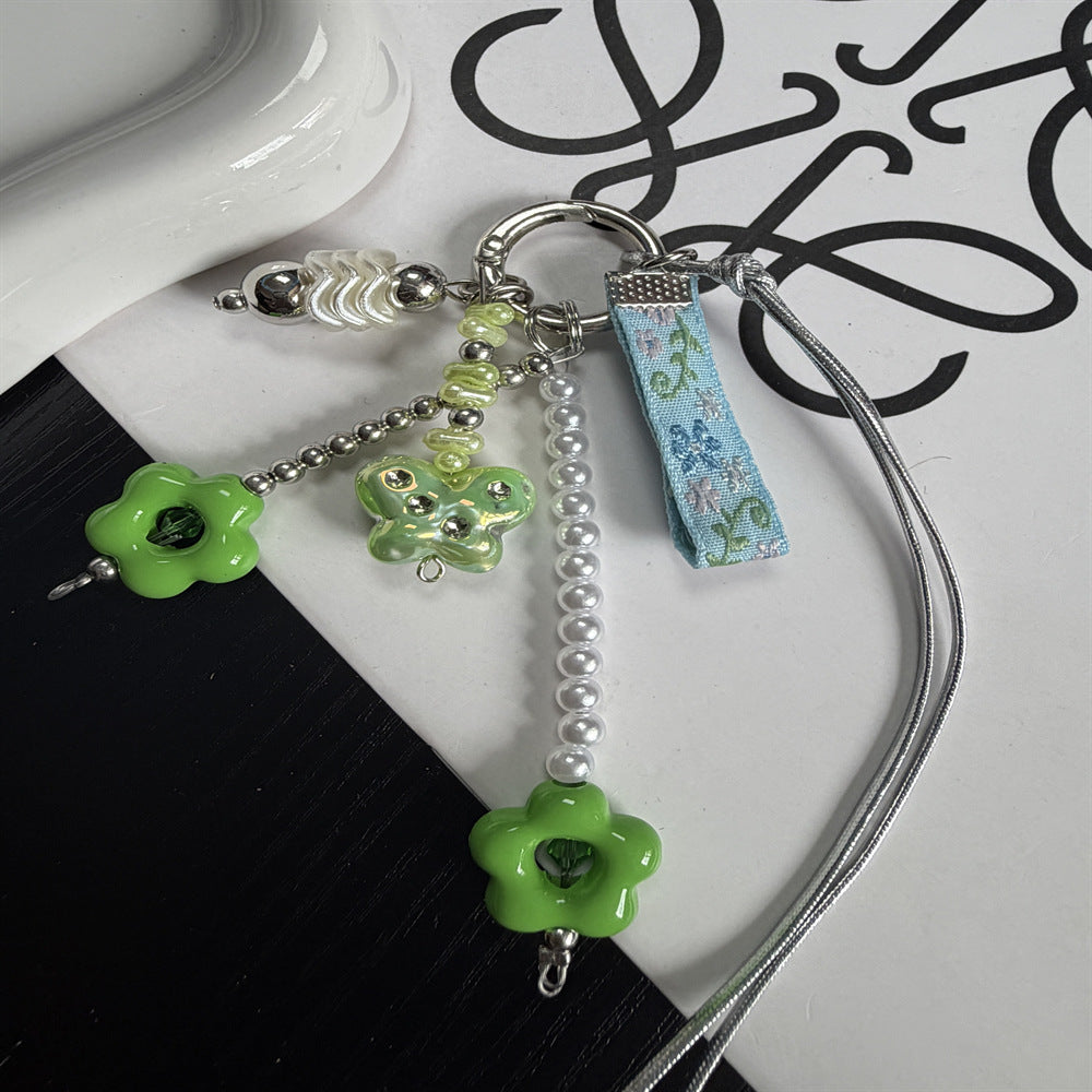 Decorative Flower Charm Keychain Kalsten 1790135187