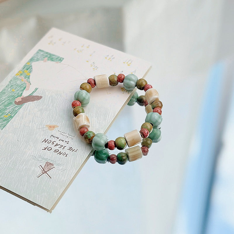 Heart-Shaped Beaded Bracelet Kalsten