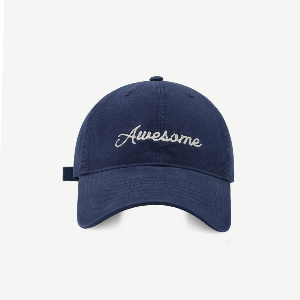 Embroidered Cotton Adjustable Cap