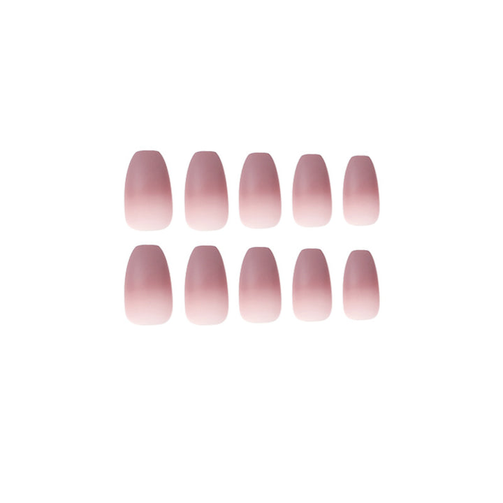 Artistic nail extensions with matte ombre effect Kalsten