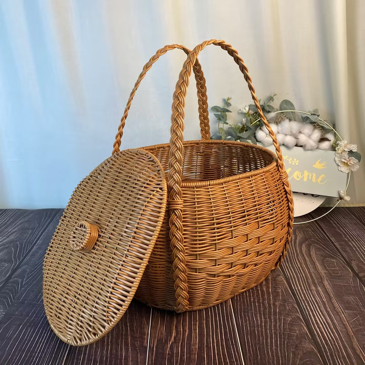 Handcrafted Woven Storage Basket Kalsten